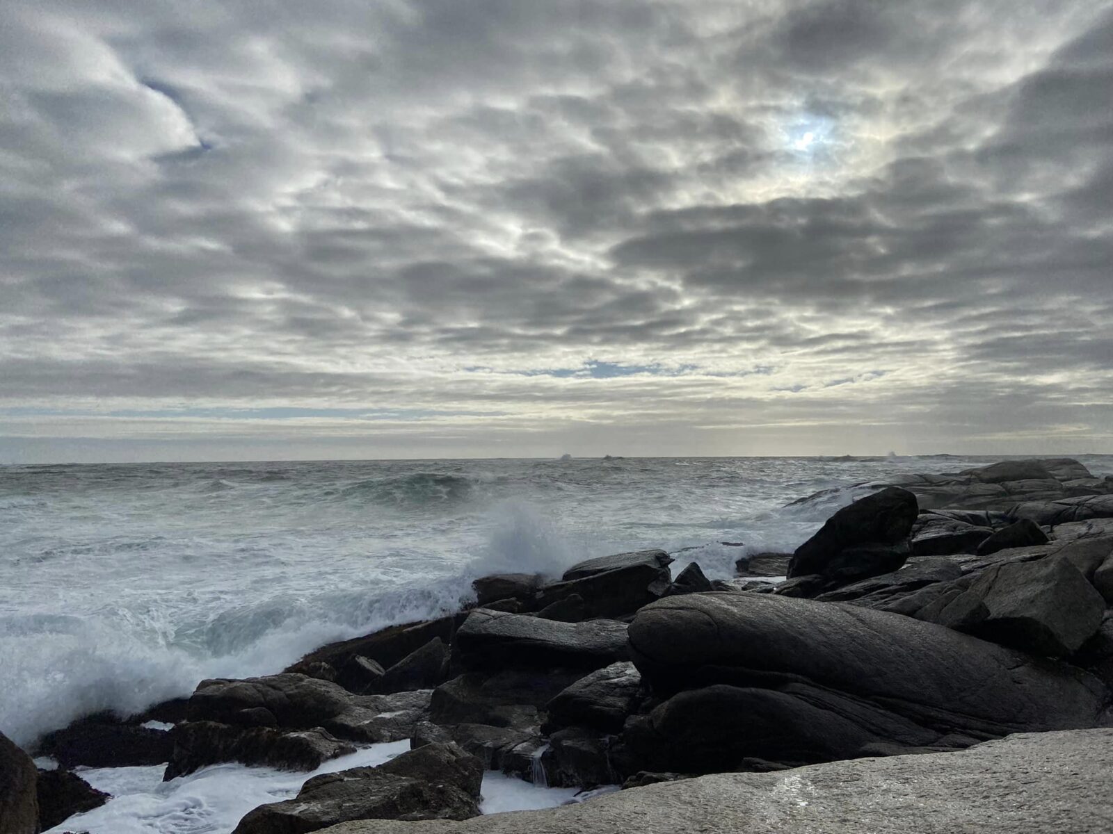Pennant point crystal crescent beach area