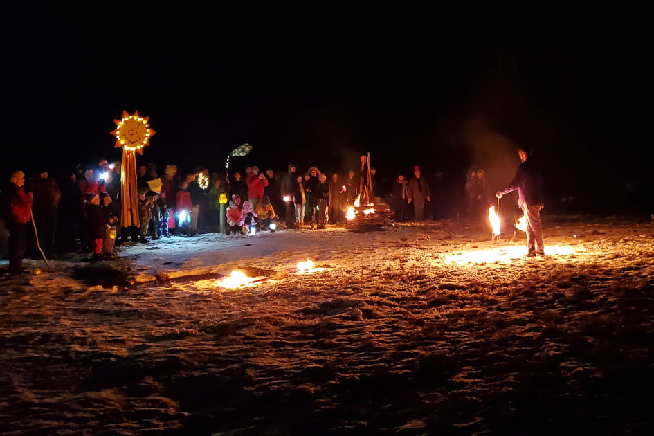 Winter Solstice celebration in December