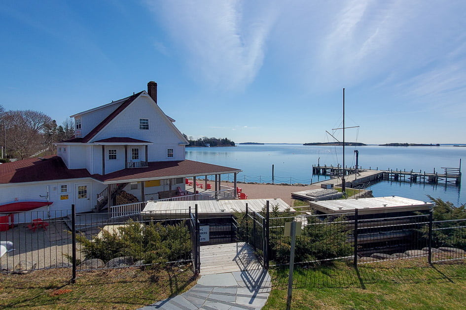 Chester Sailing Club in April