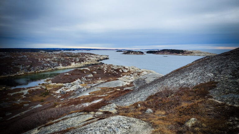 View along Polly Cove