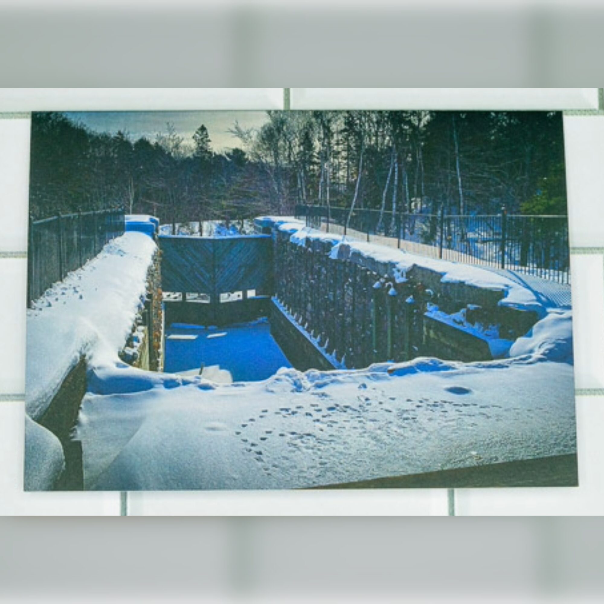 Shubenacadie Canal Lock Premium Card