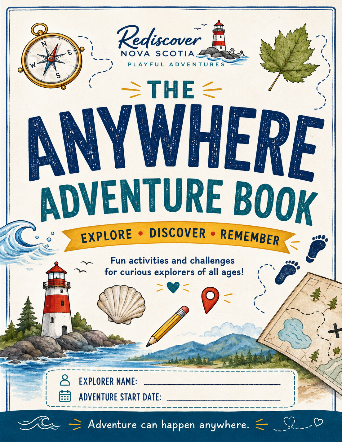 Cover of the Anywhere Adventure Book